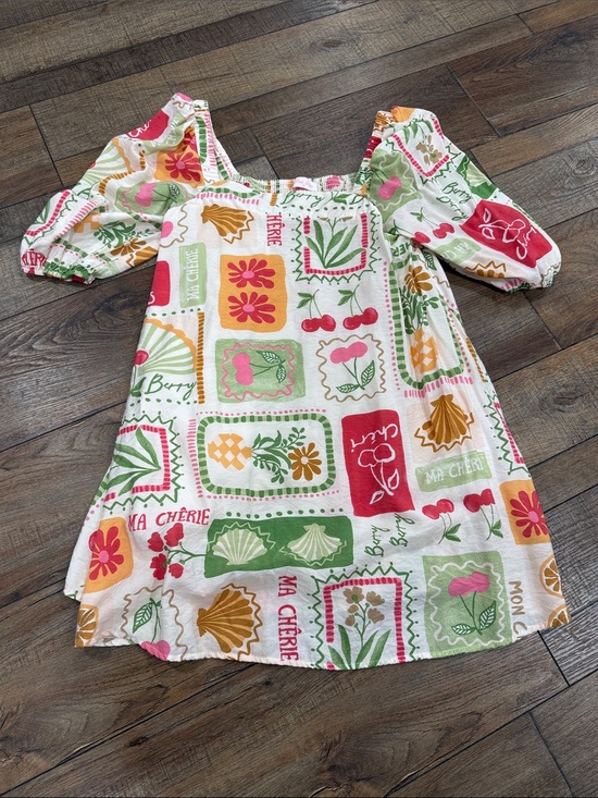 Pink Lily Dresses & Skirts - Pink Lily Cherryfic Day Flower Print Mini Dress